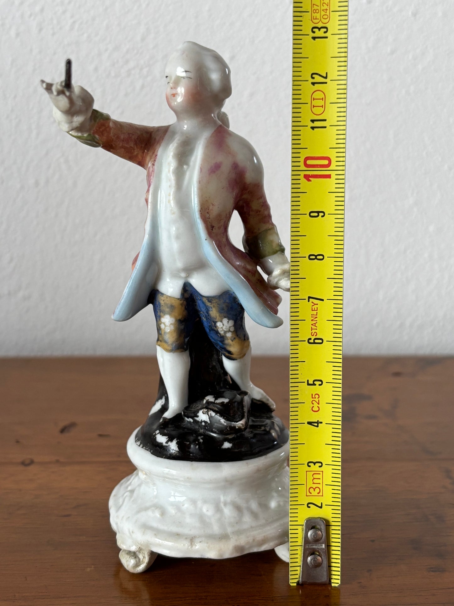 Antique Ceramic Feather Holder