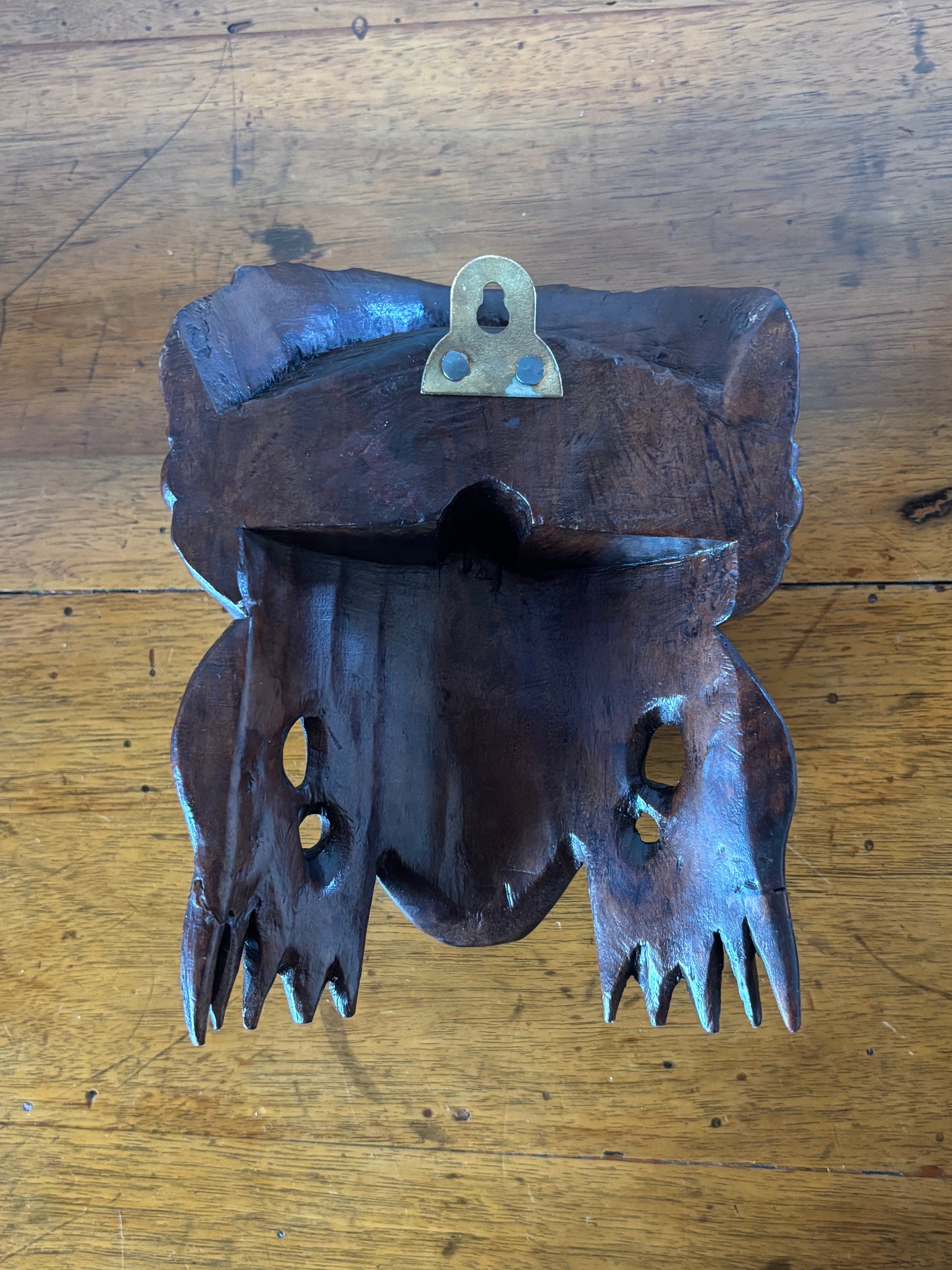 Maschera cinese vintage- Artigianato Tradizionale Restaurato