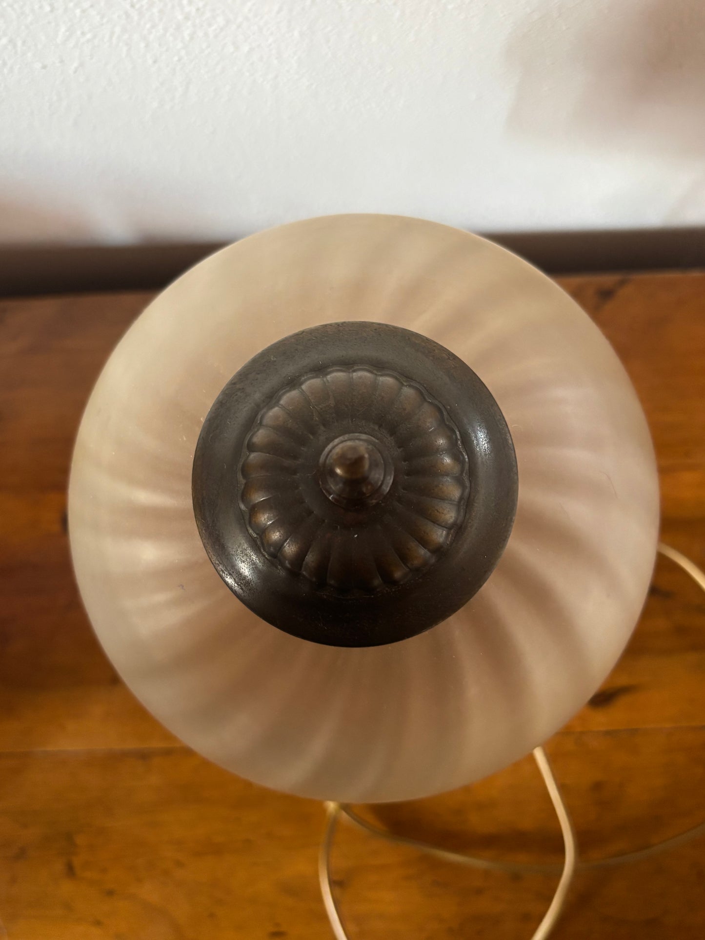 Lampada in ottone vintage