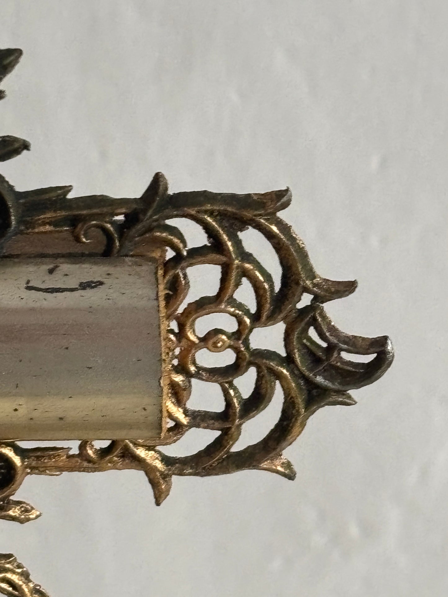 Antique Wooden Table Crucifix with Biscuit Ceramic Christ – Decorative and Devotional