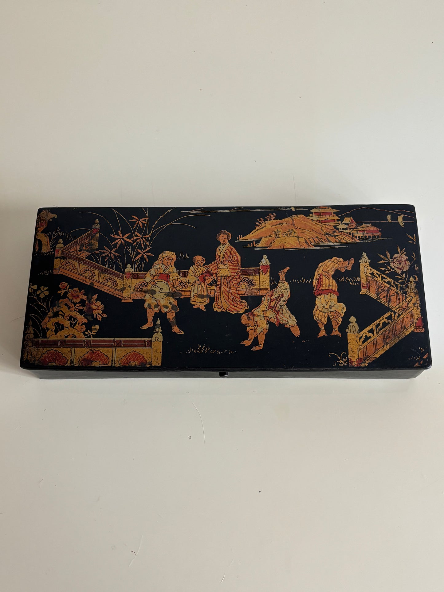 Porta penne in stile giapponese, periodo Napoleone III (1850–1880)