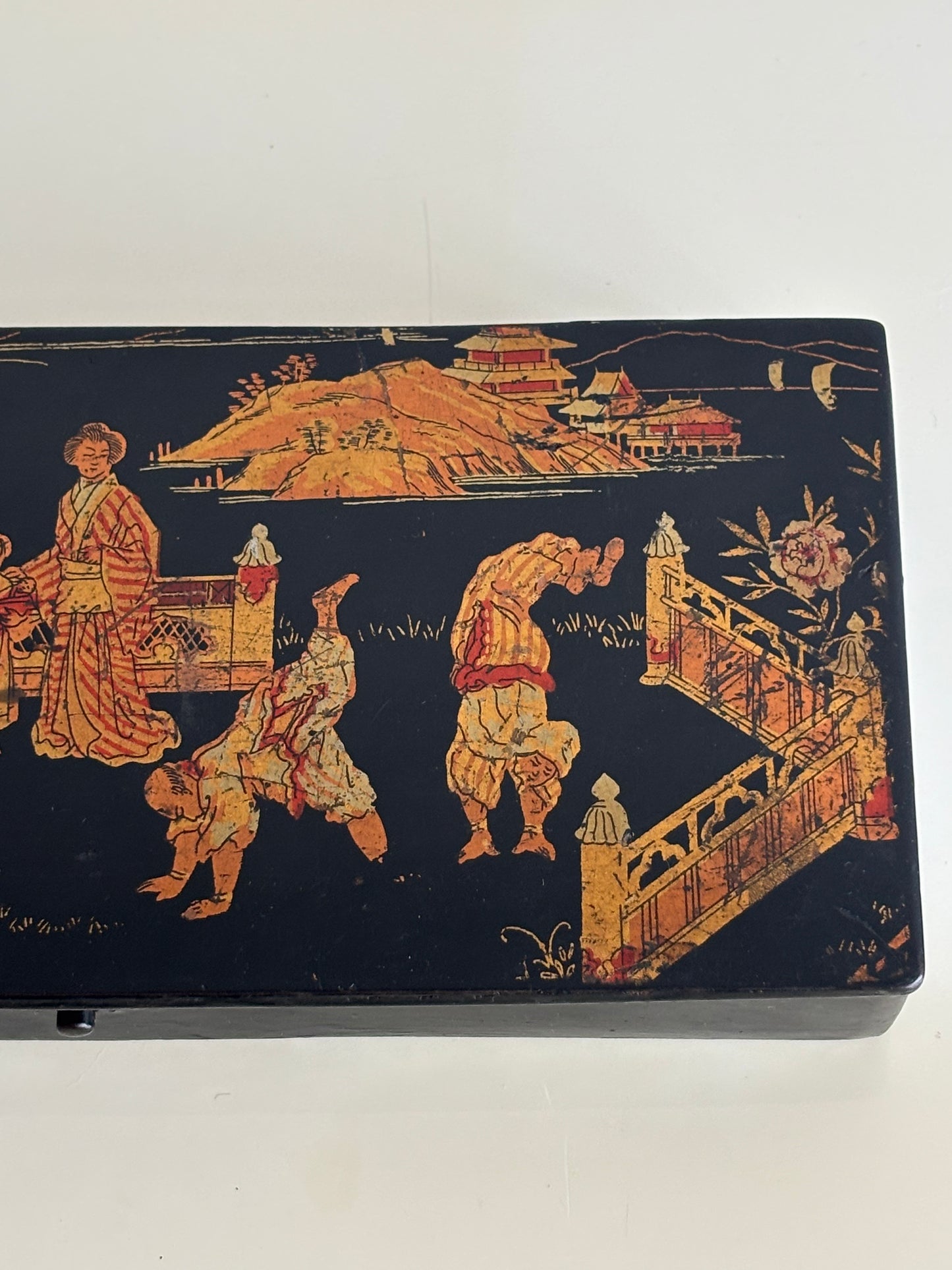 Porta penne in stile giapponese, periodo Napoleone III (1850–1880)