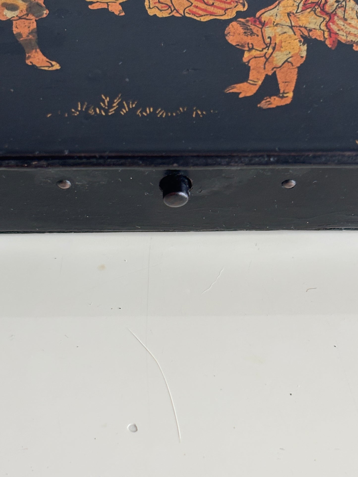 Porta penne in stile giapponese, periodo Napoleone III (1850–1880)