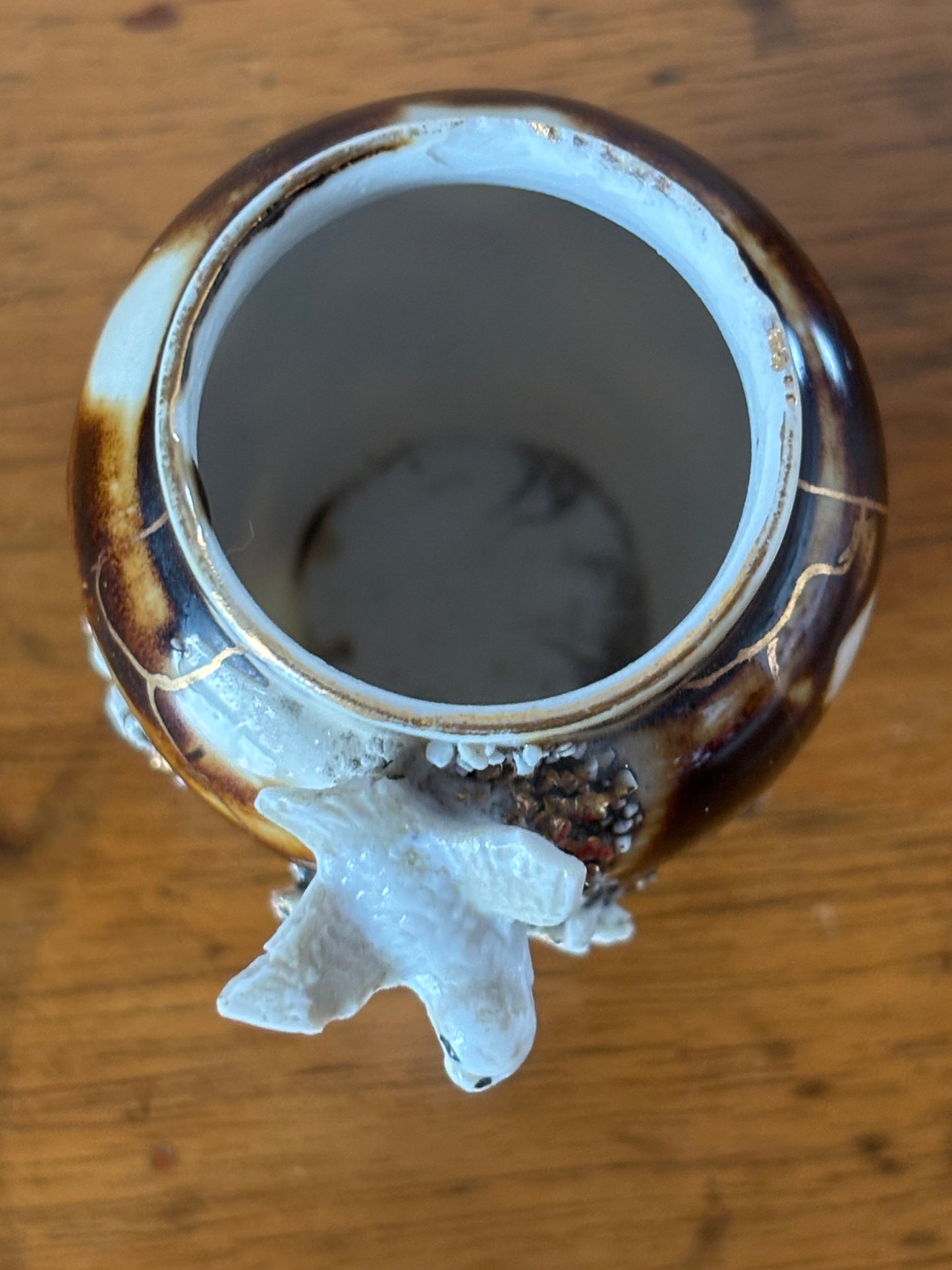 Piccolo Vasetto Vintage con Colombe