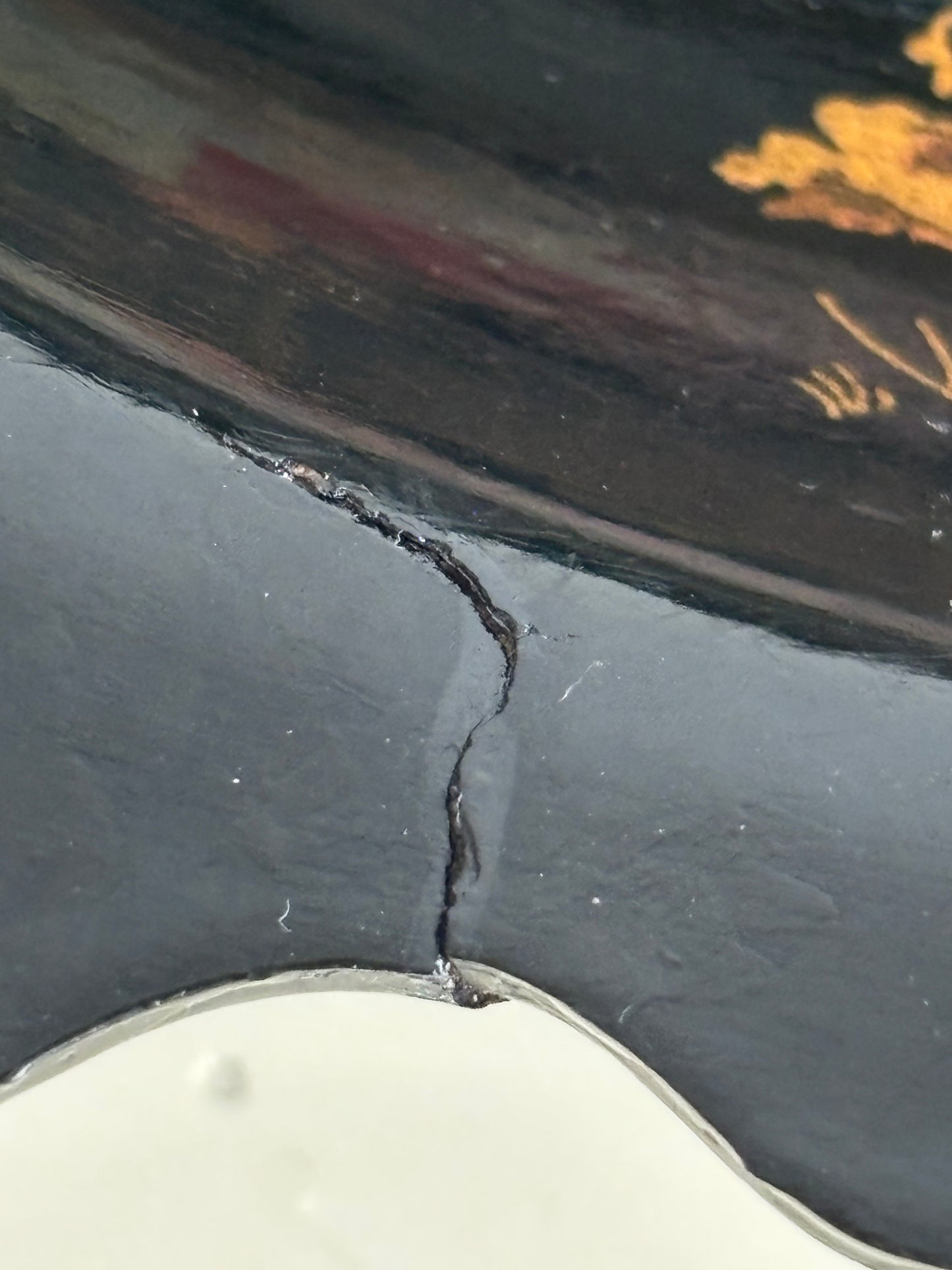 Japanese‑Style Lacquered Tray, Napoléon III Period (Second Half of the 19th Century)