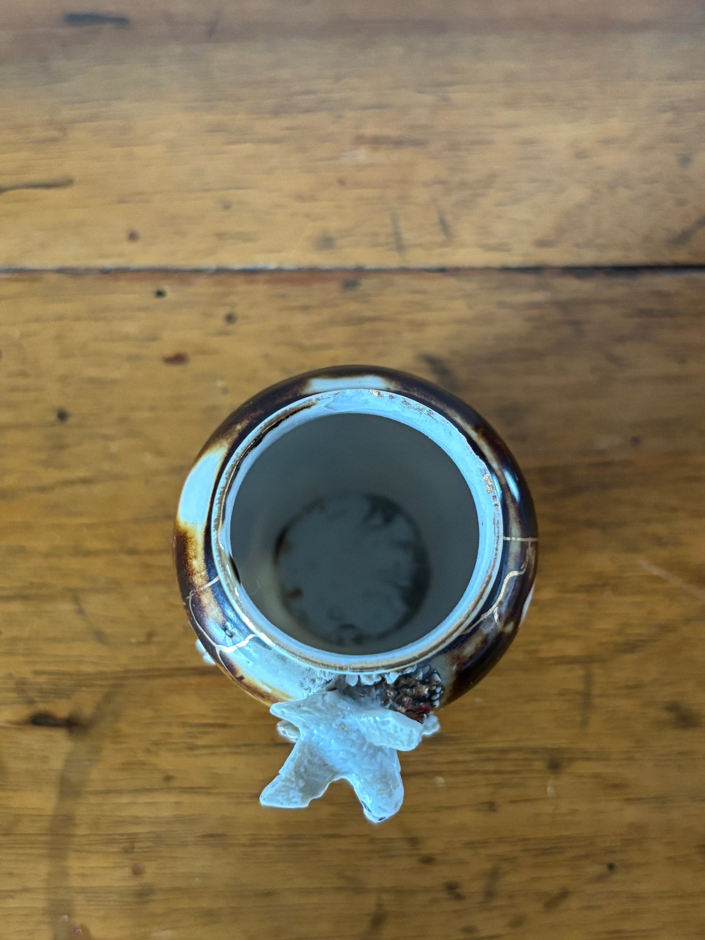 Piccolo Vasetto Vintage con Colombe
