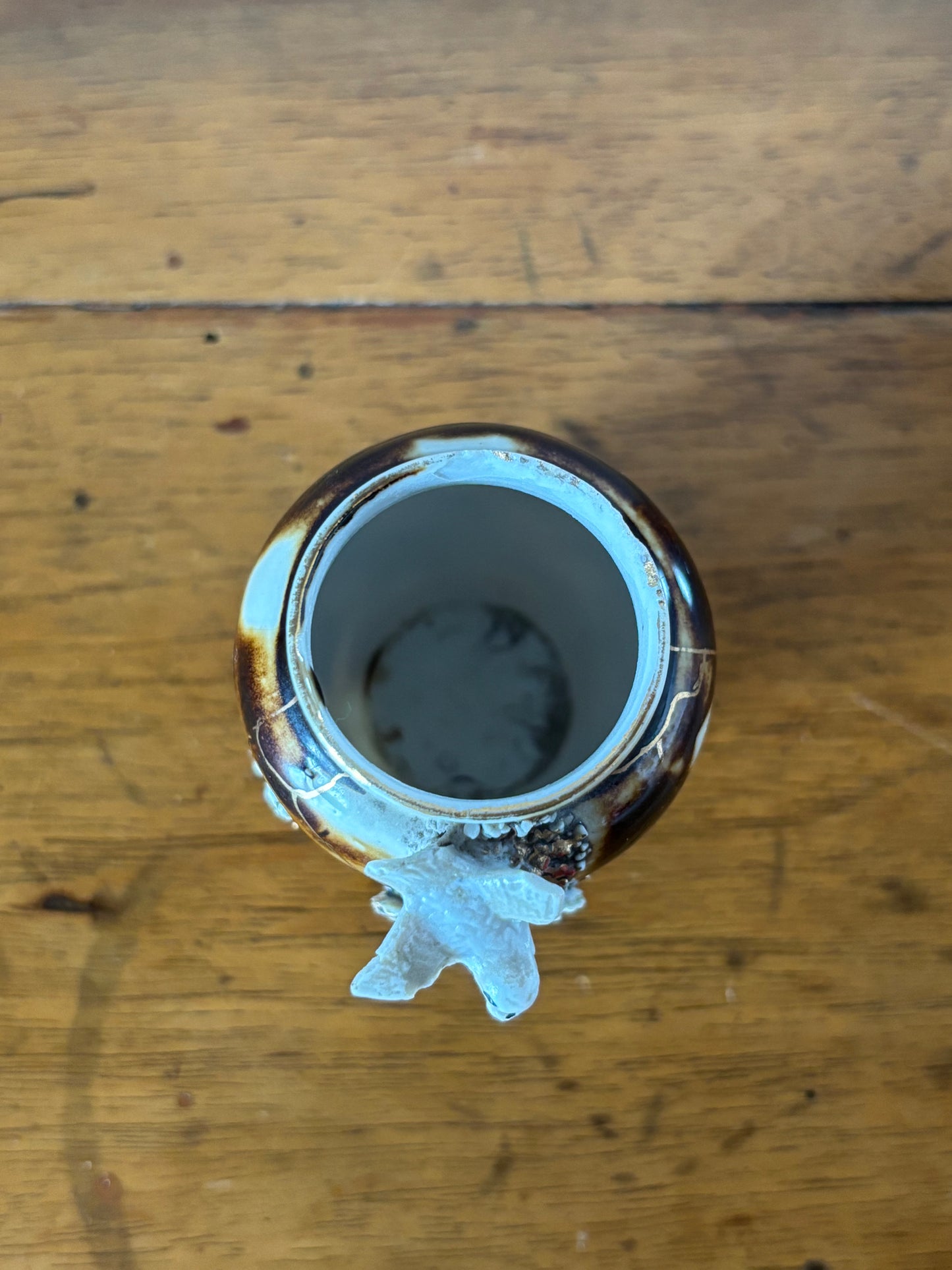 Piccolo Vasetto Vintage con Colombe