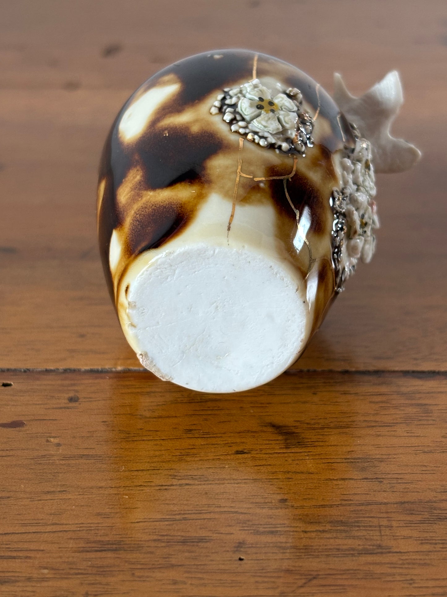 Piccolo Vasetto Vintage con Colombe