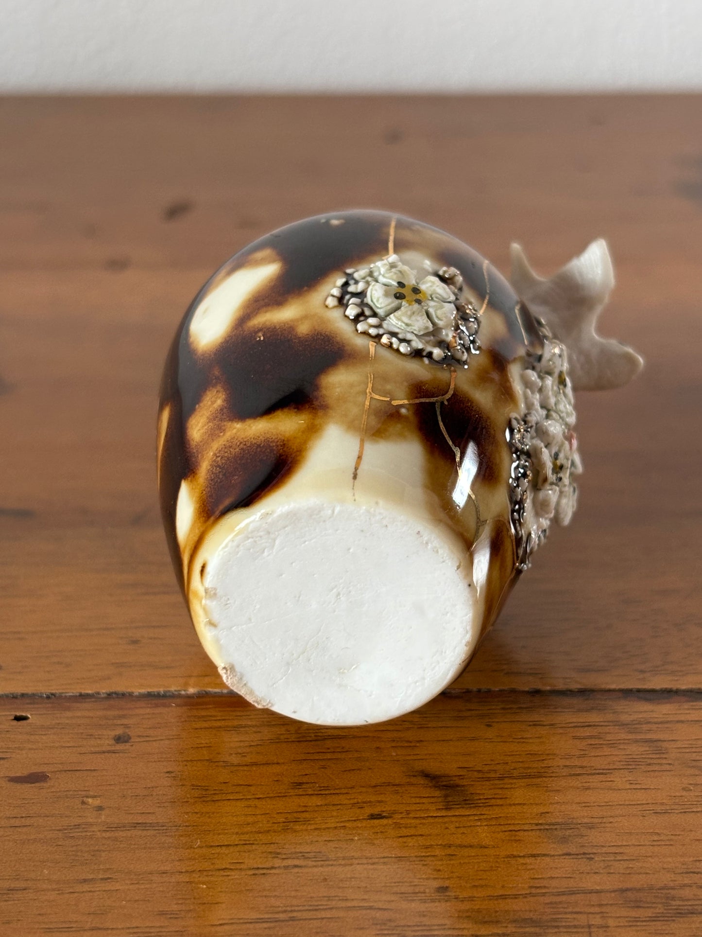 Piccolo Vasetto Vintage con Colombe