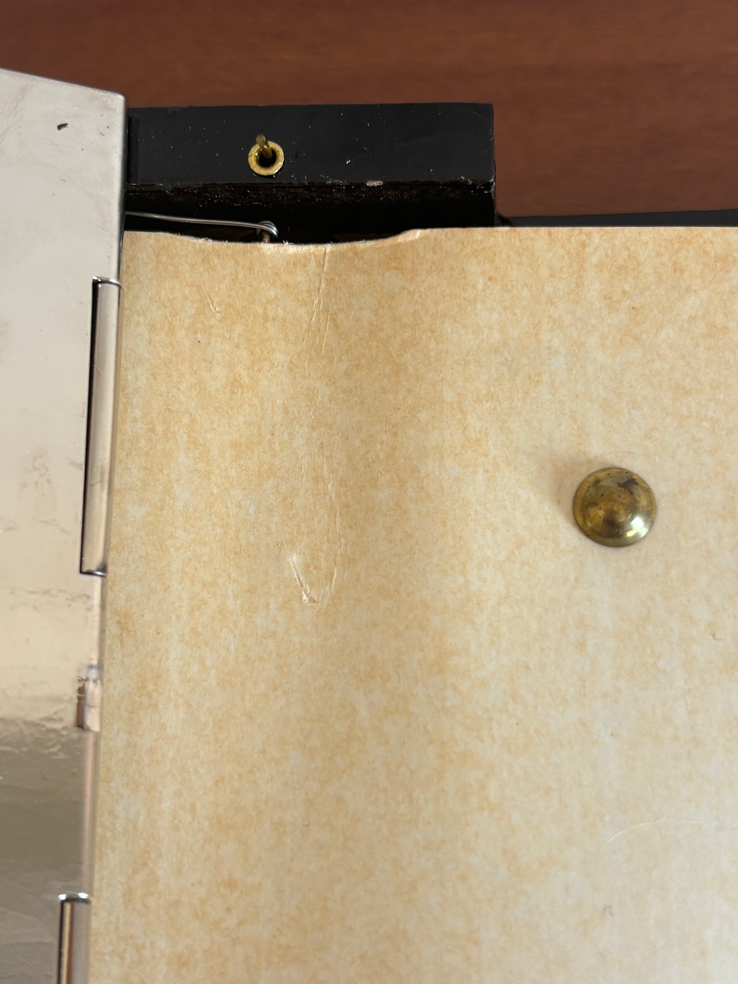 Japanese Lacquer Photo Album with Musical Music Box