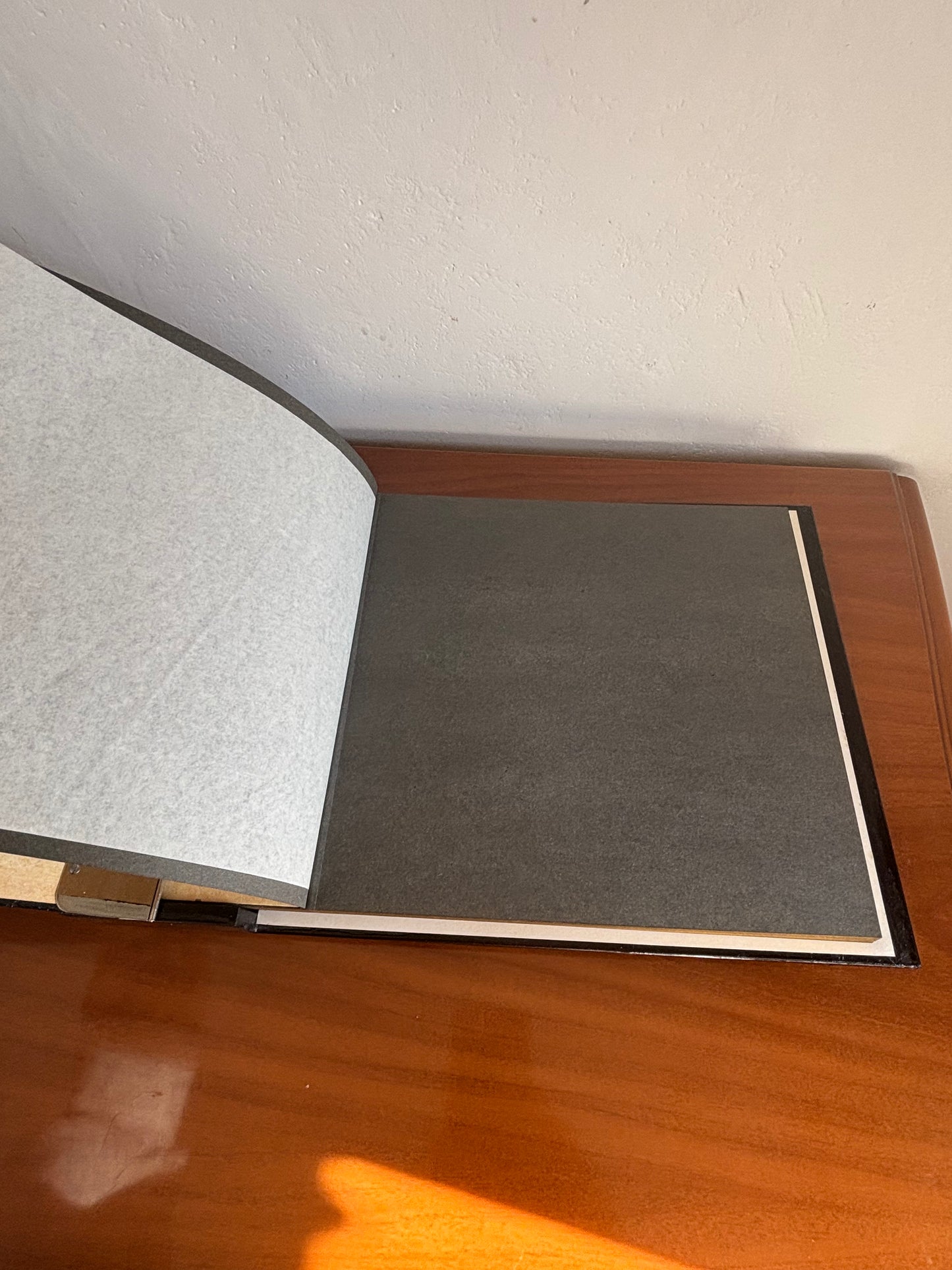 Japanese Lacquer Photo Album with Musical Music Box