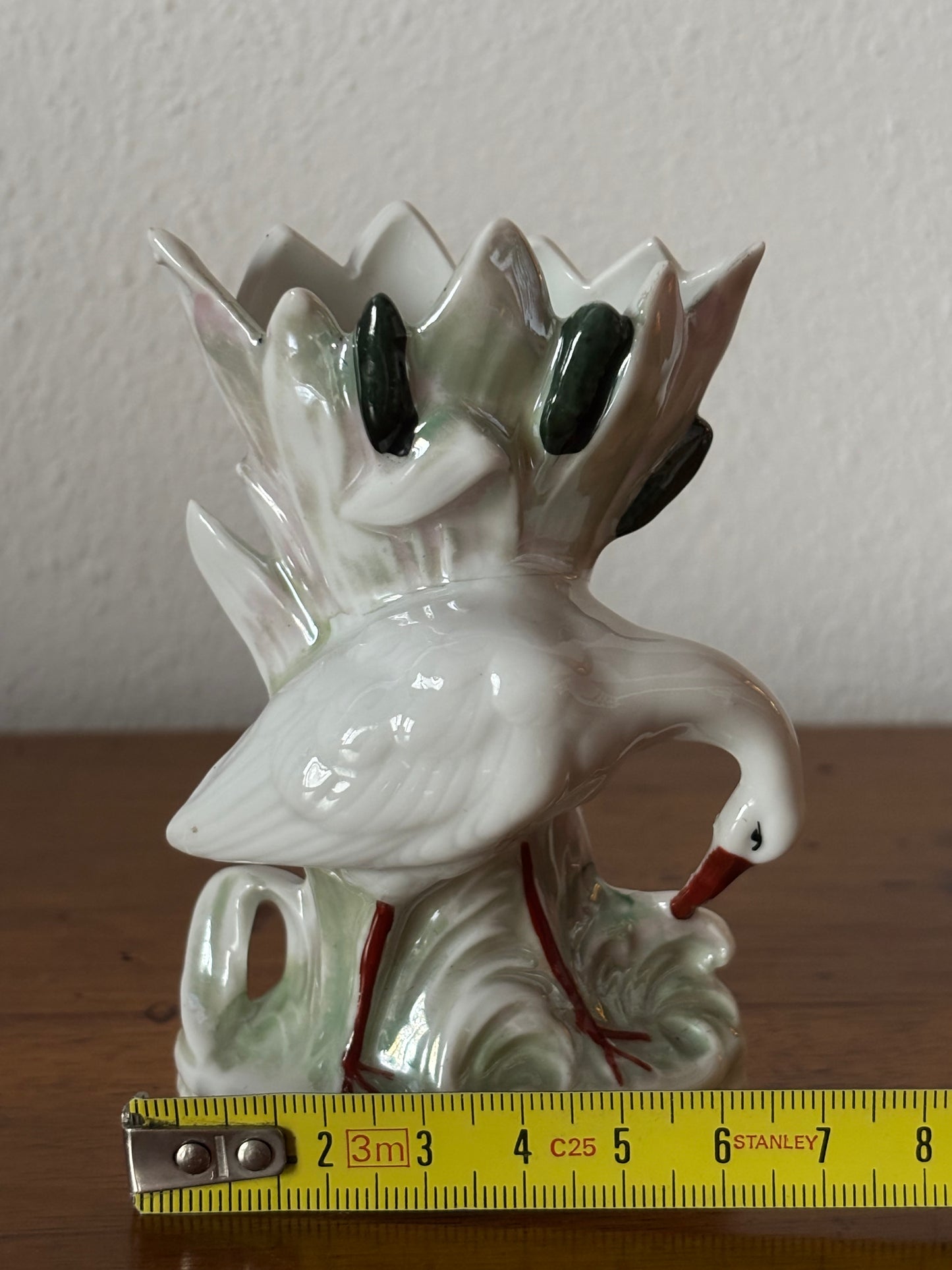Vasetto con airone- Eleganza e Natura in un solo dettaglio