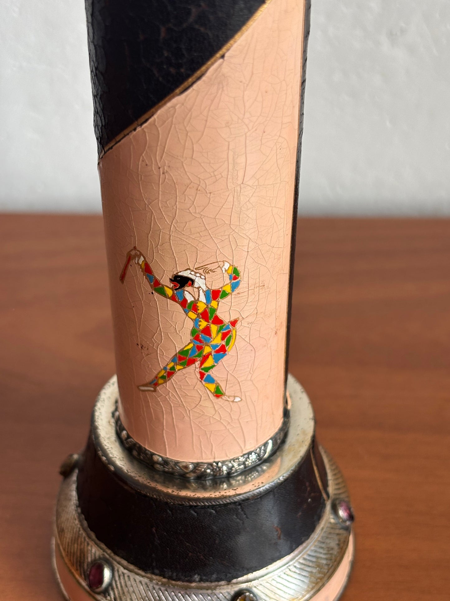Vintage Musical Pepper Mill with Working Music Box – Collectible and Retro Decorative Piece
