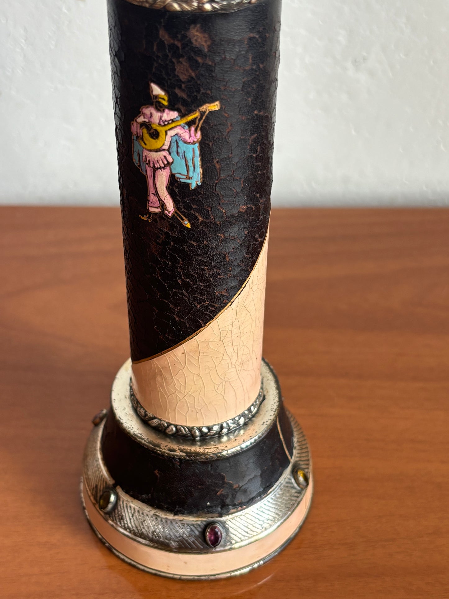 Vintage Musical Pepper Mill with Working Music Box – Collectible and Retro Decorative Piece