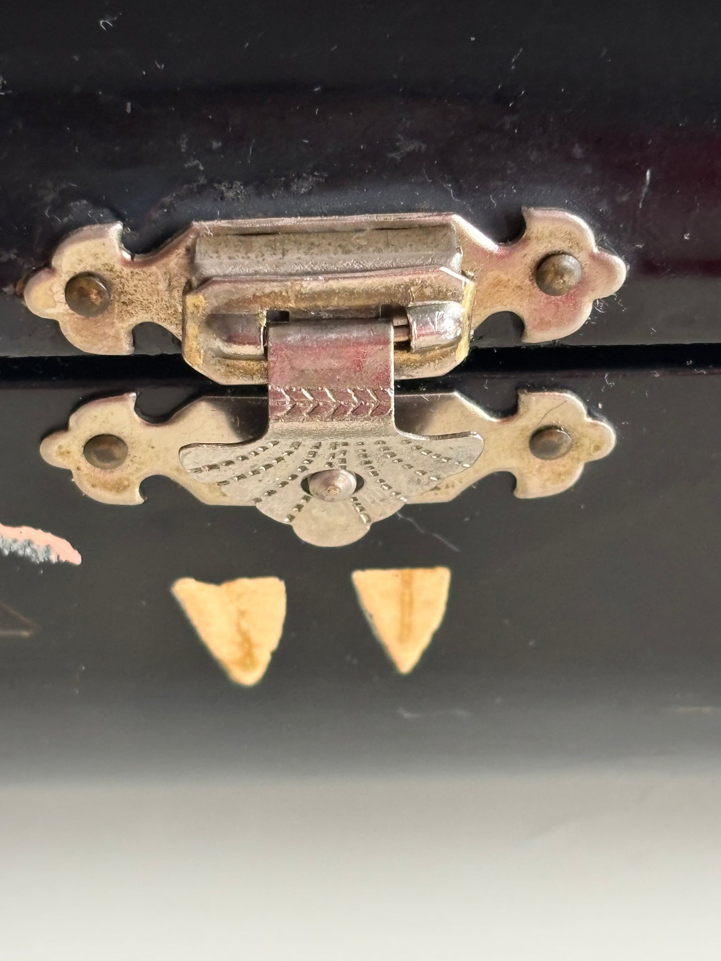 Portagioie giapponese vintage con carillon anni '50/'60