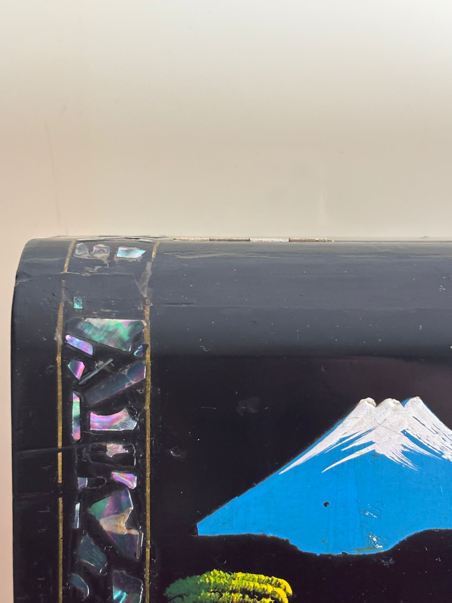 Portagioie giapponese vintage con carillon anni '50/'60