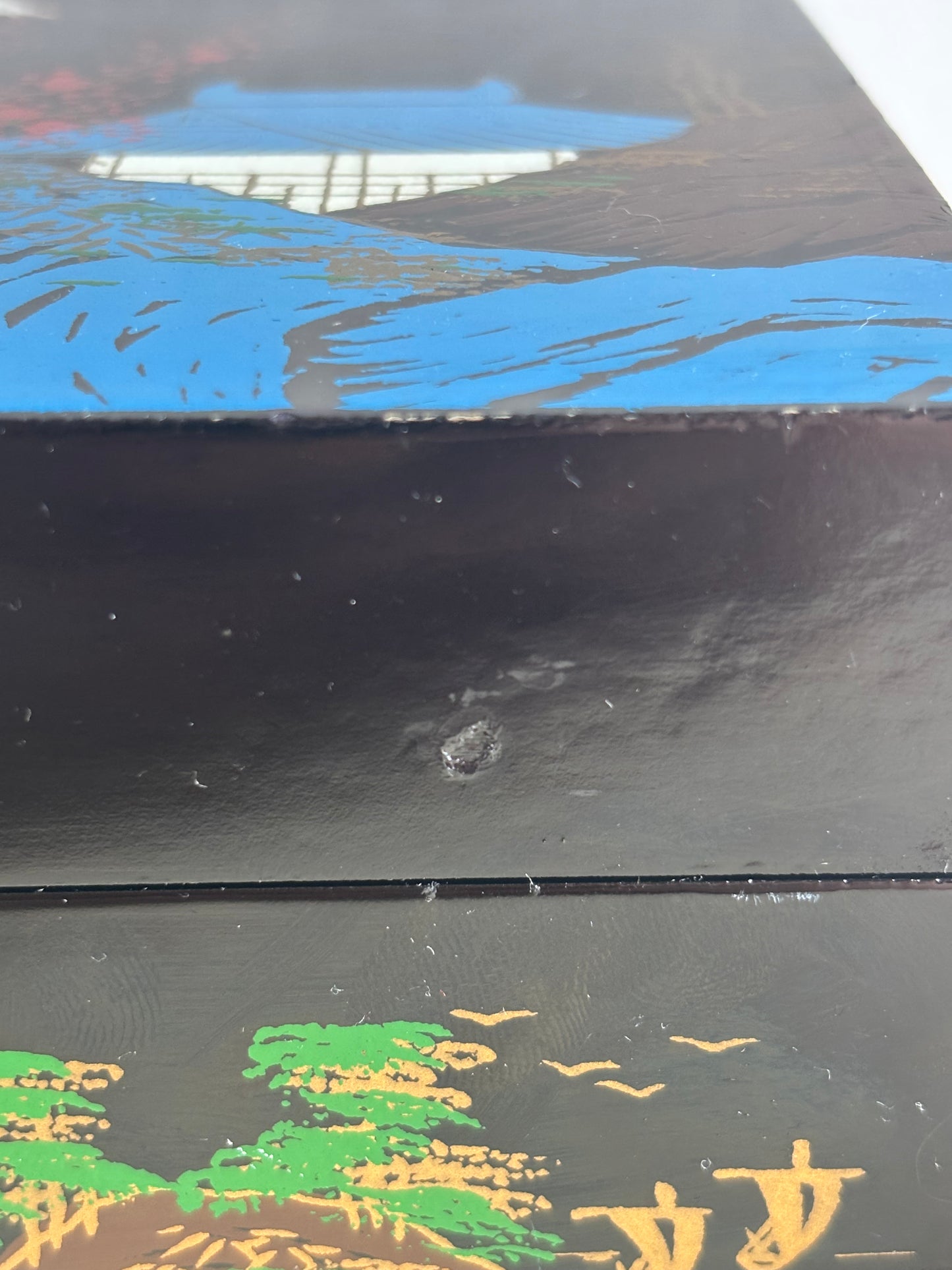 Portagioie giapponese vintage con carillon e ballerina