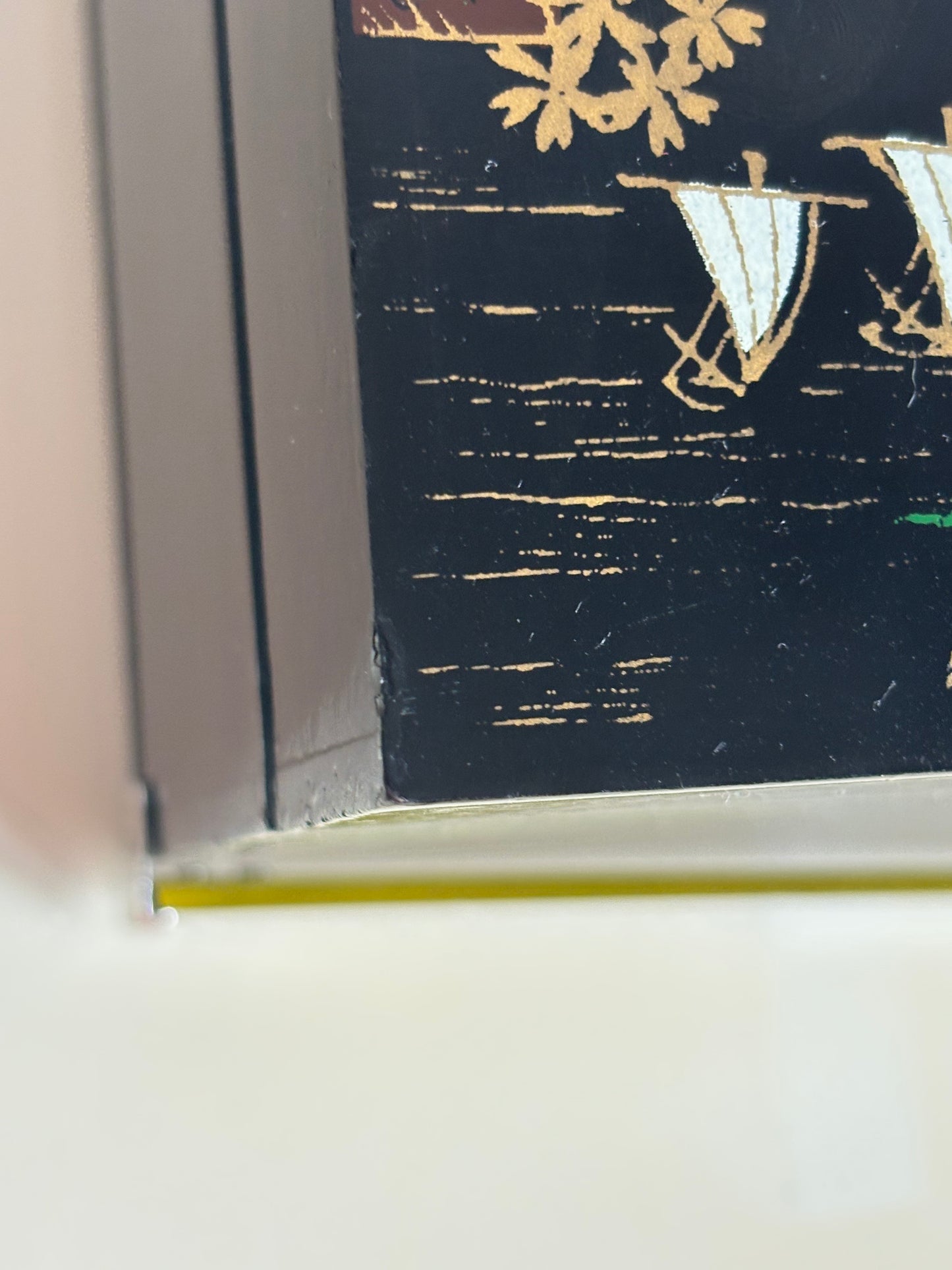 Portagioie giapponese vintage con carillon e ballerina