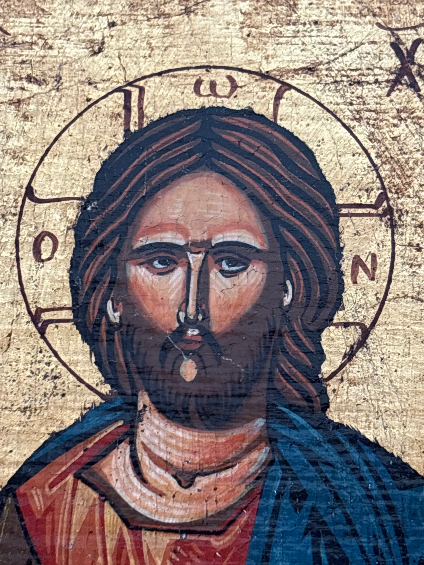 Icona Religiosa Dipinta a Mano