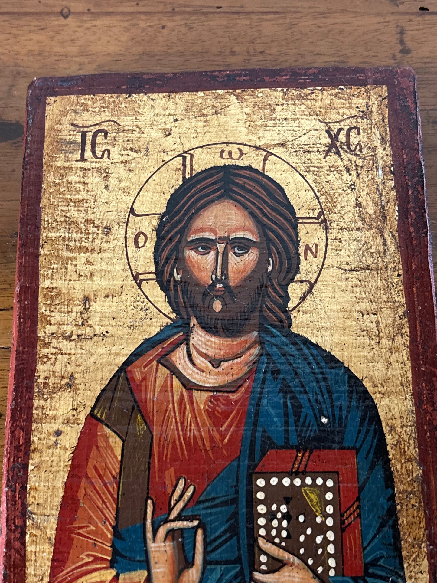 Icona Religiosa Dipinta a Mano