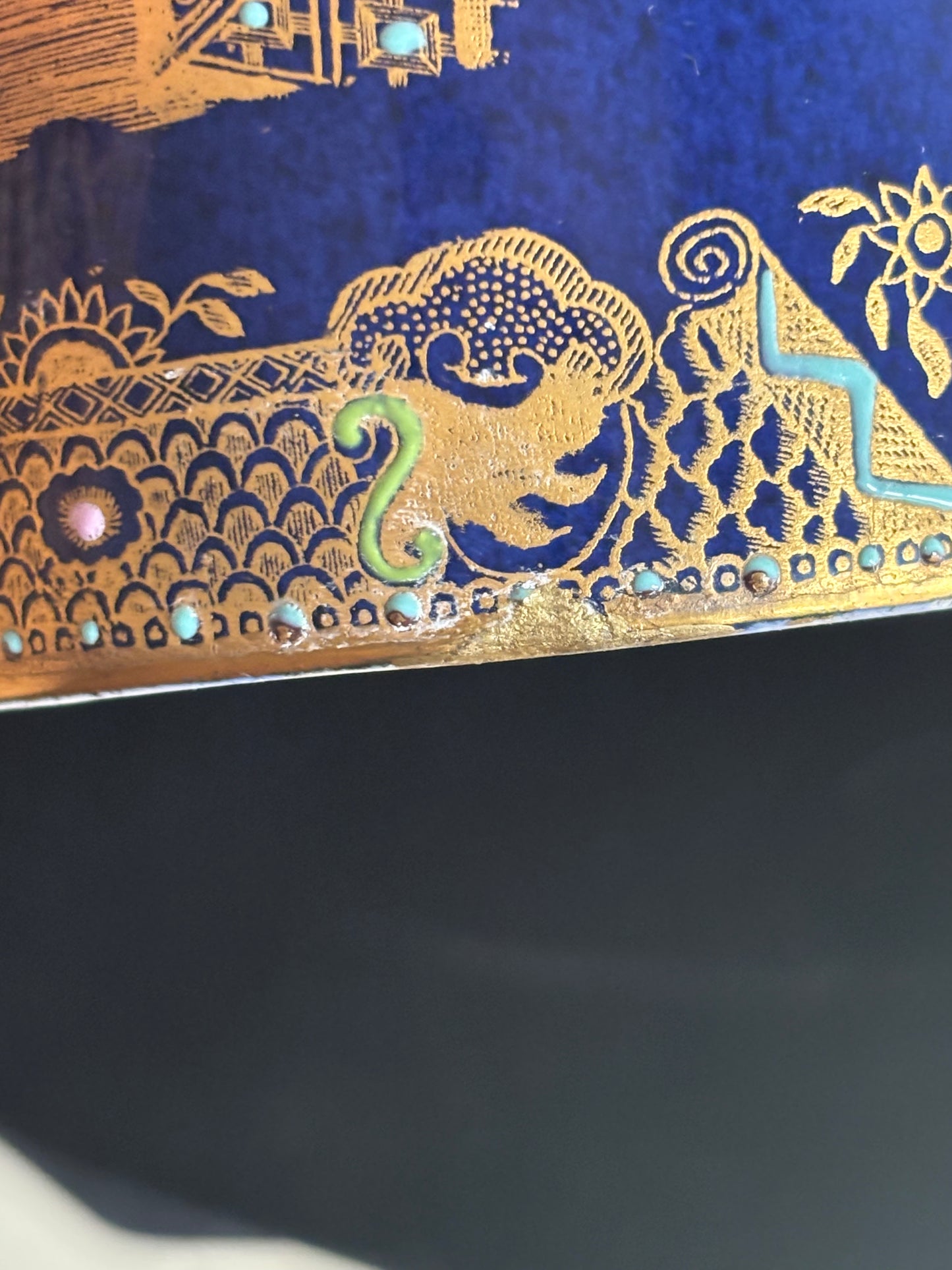 Vintage Carlton Ware Glazed Ceramic Vase – Made in England