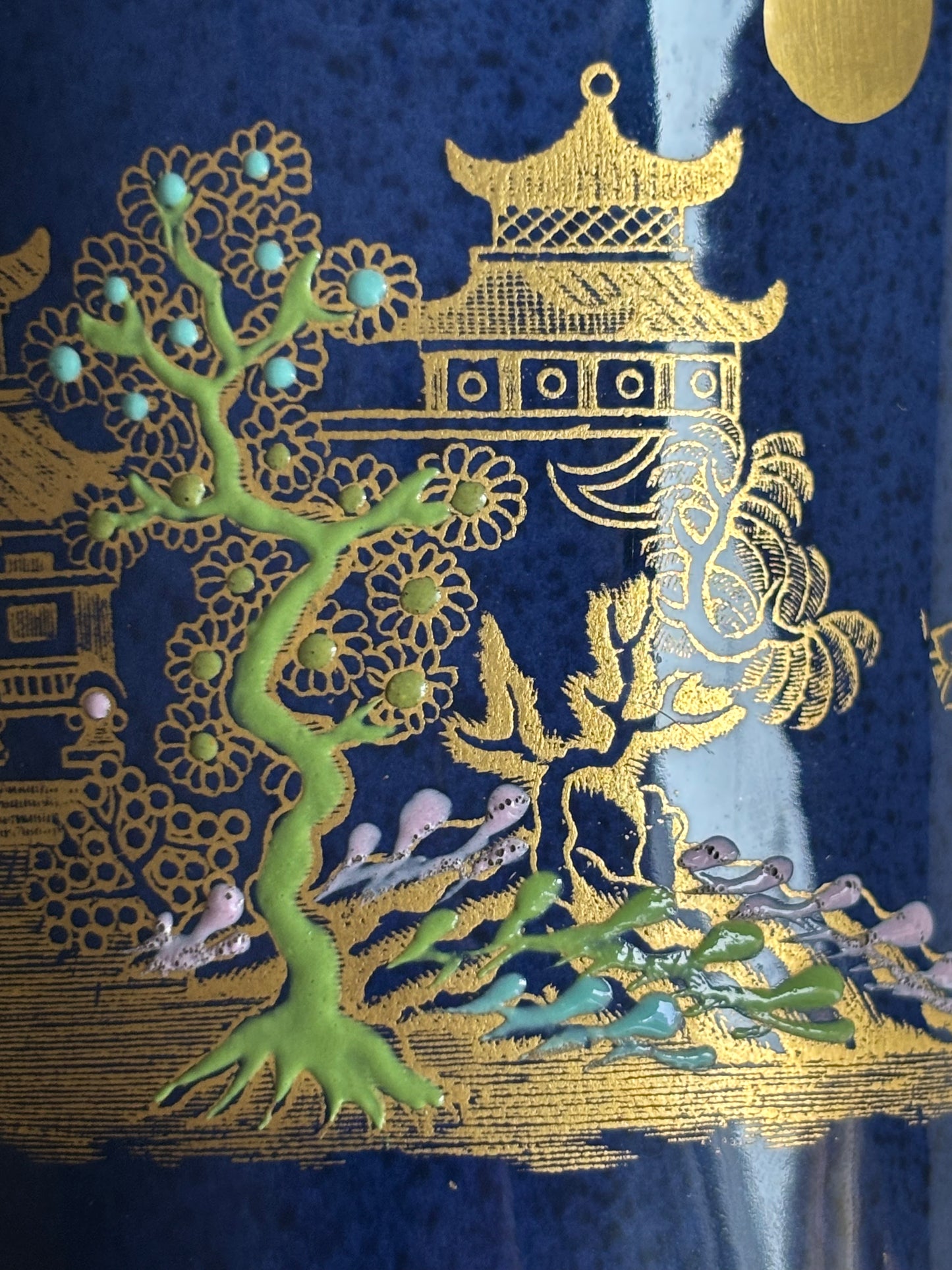 Vintage Carlton Ware Glazed Ceramic Vase – Made in England