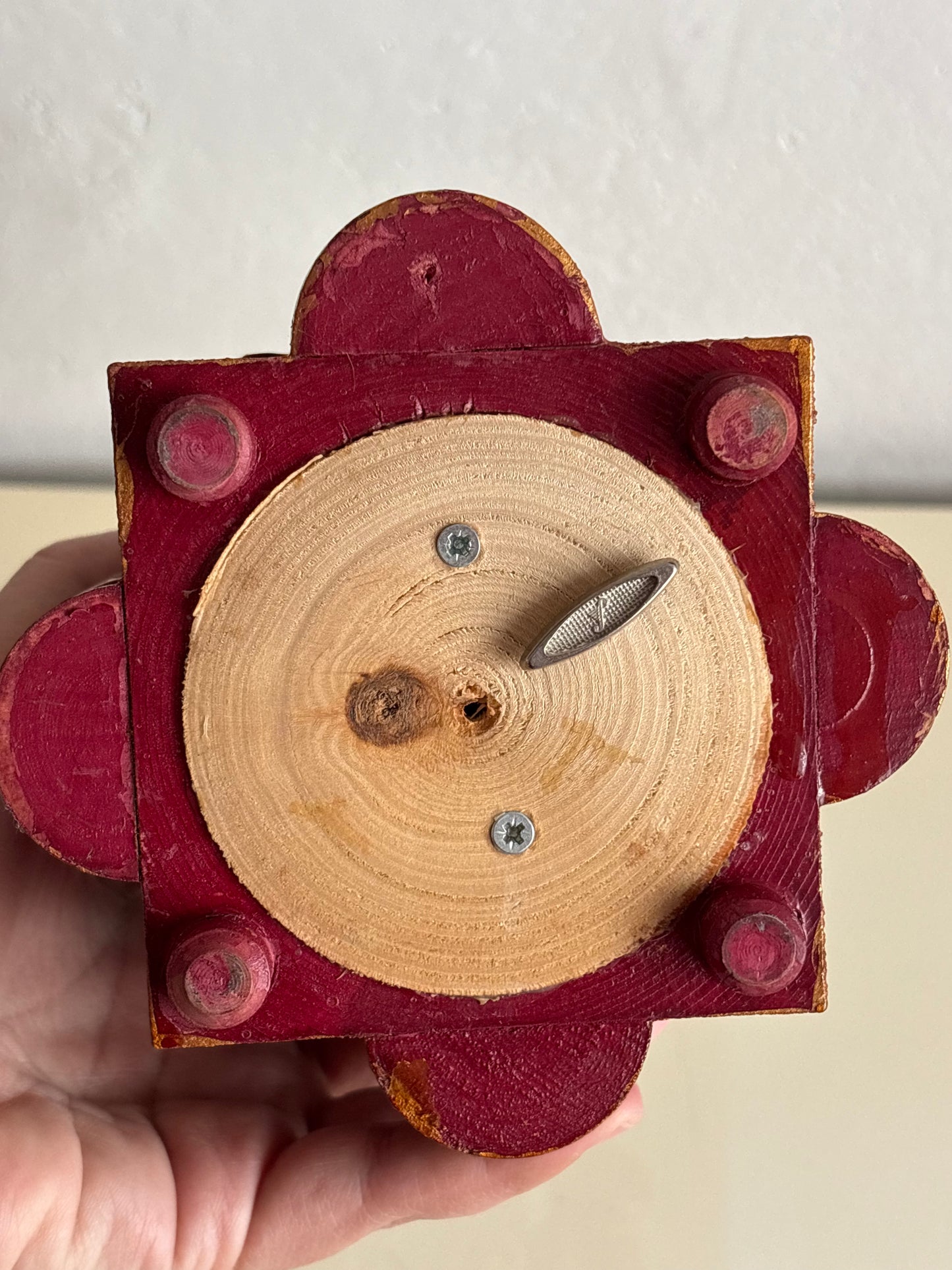 Carillon souvenir di San Pietroburgo in legno dipinto