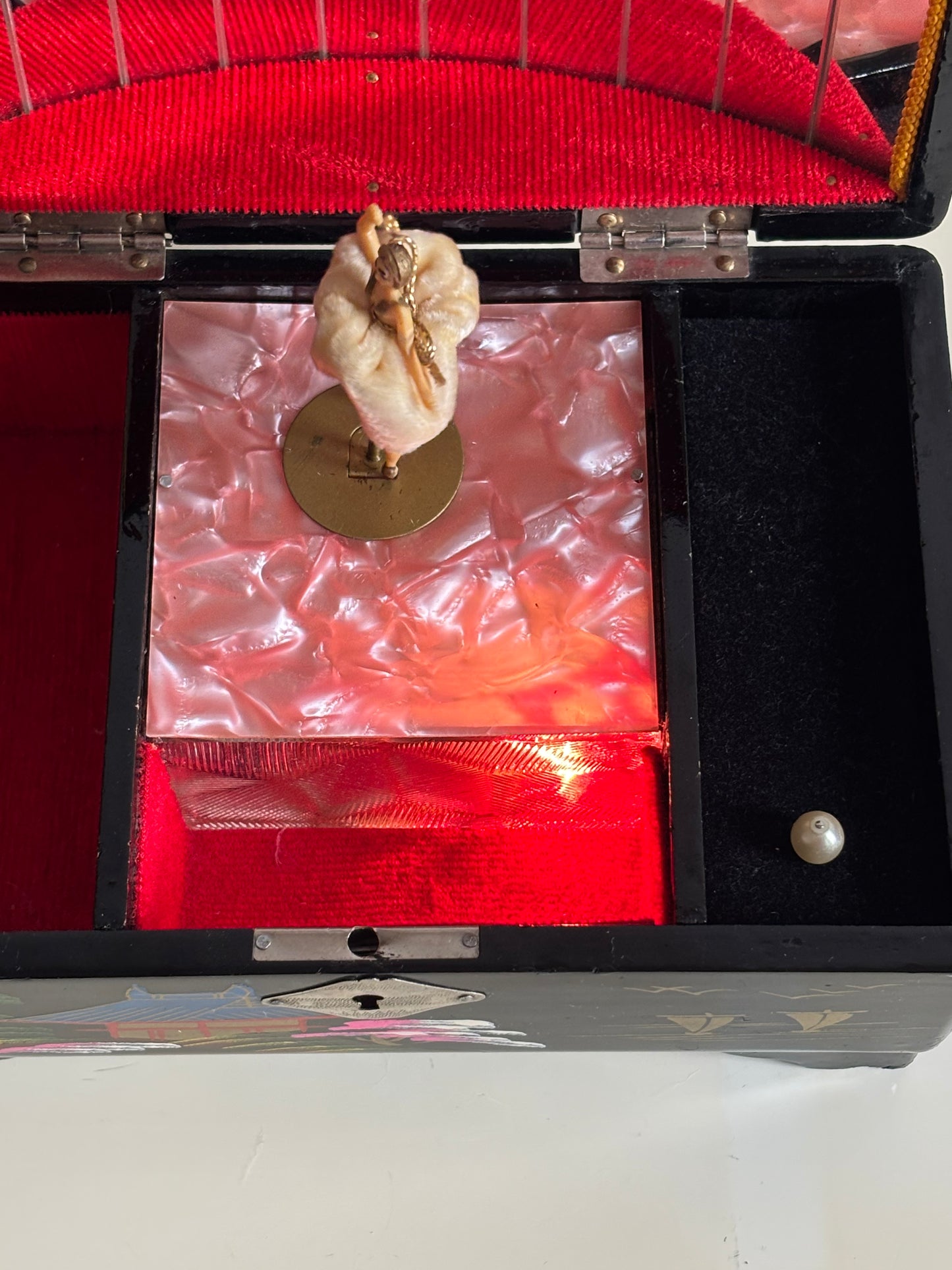 Portagioie Giapponese con Ballerina e Luci