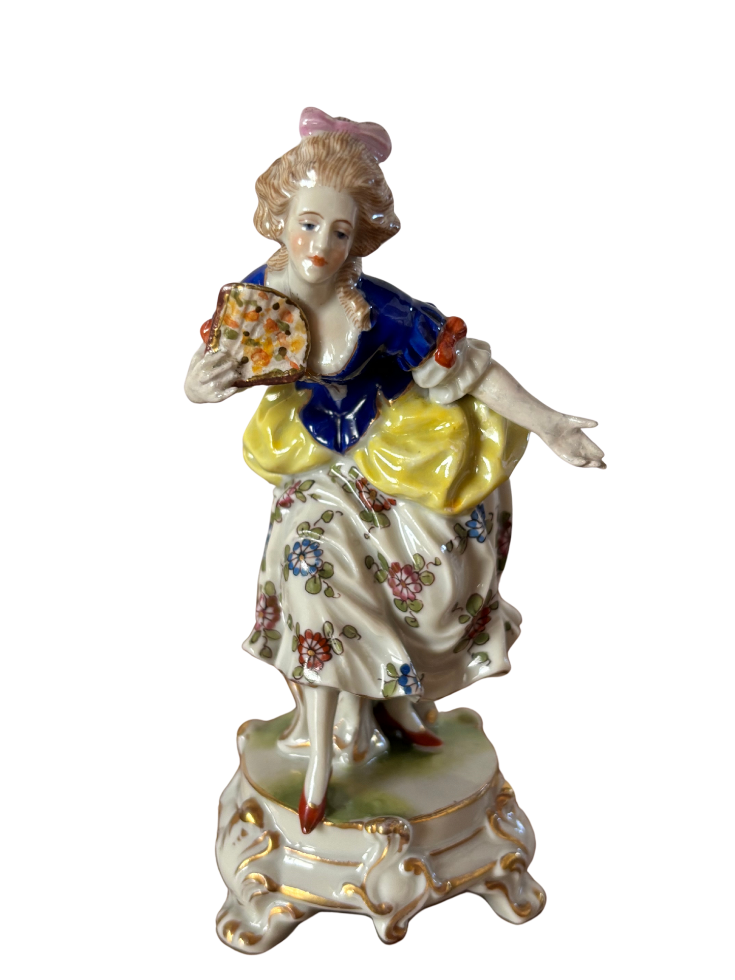 Statuetta in ceramica Ludwigsburg – Fine XVIII secolo