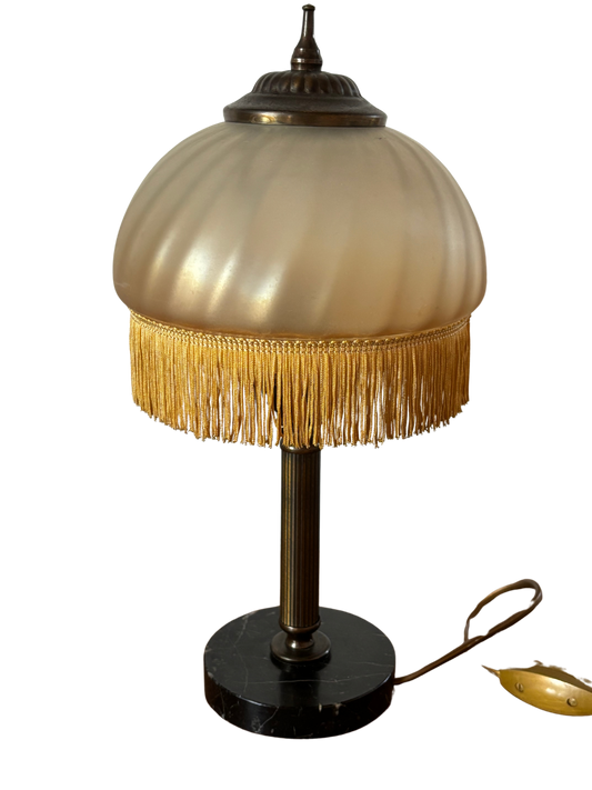 Lampada in ottone vintage
