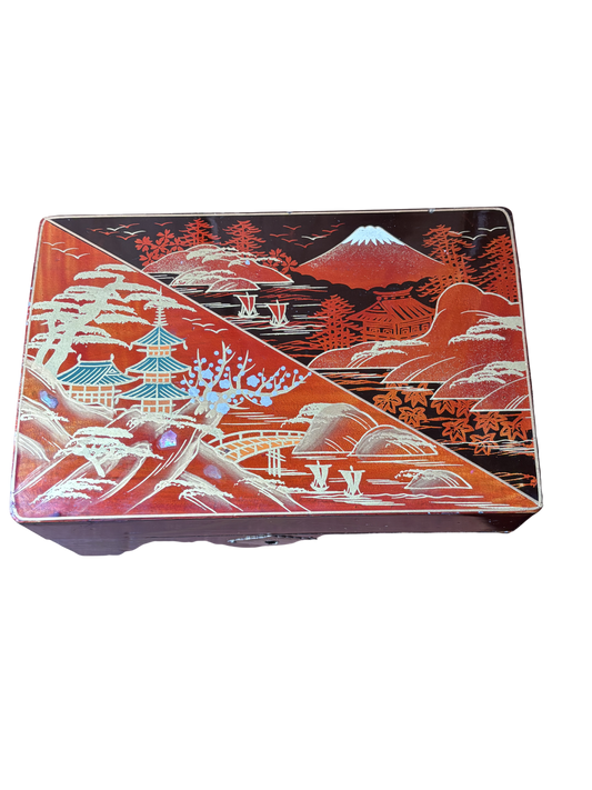 Portagioie bicolore con ballerina