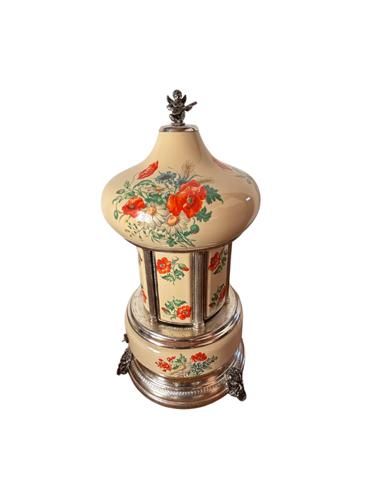 Portasigarette Carillon Vintage in Metallo – Anni '60